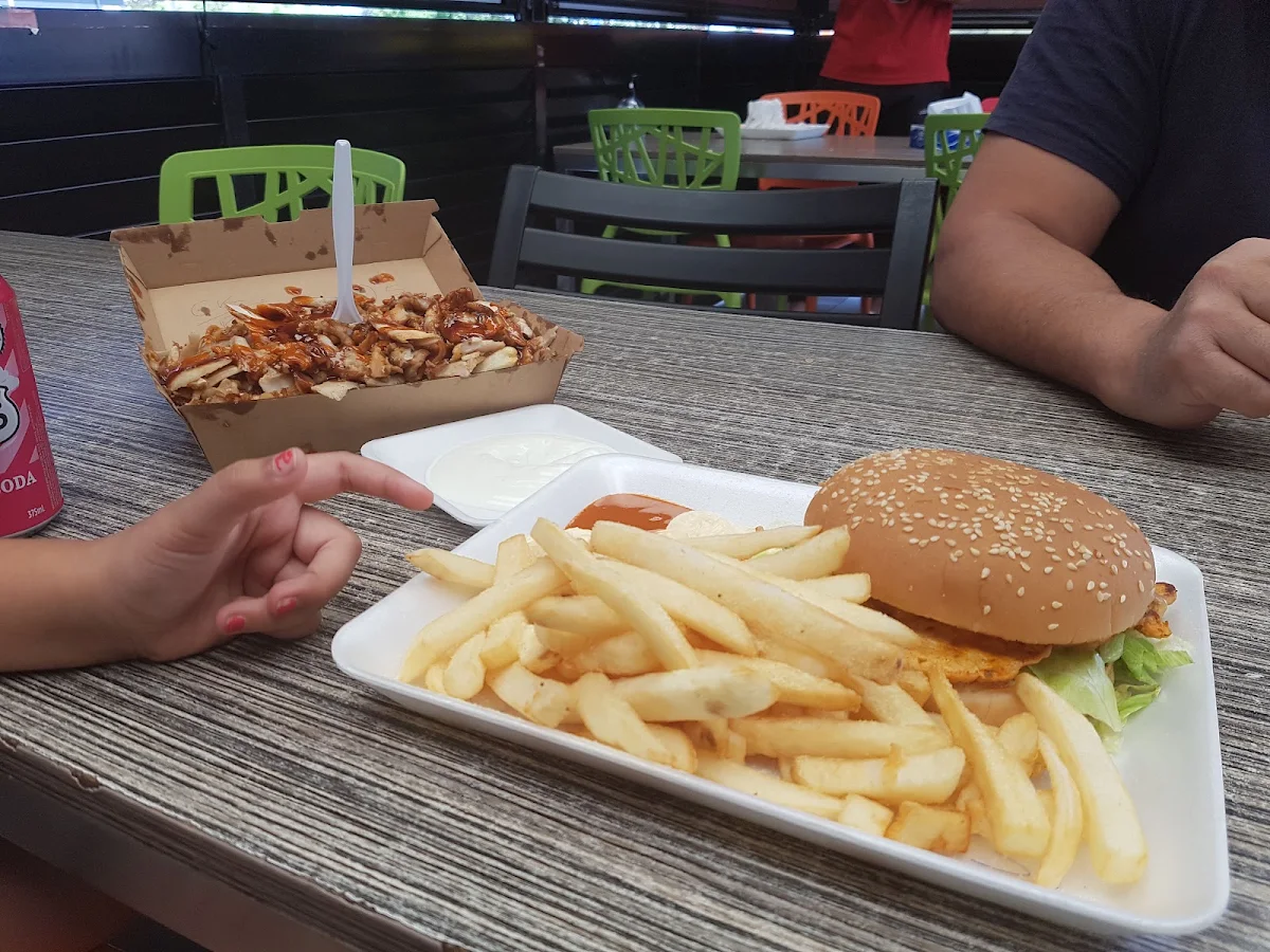 Chicken Burger Combo, Watsup Brothers Condell Park