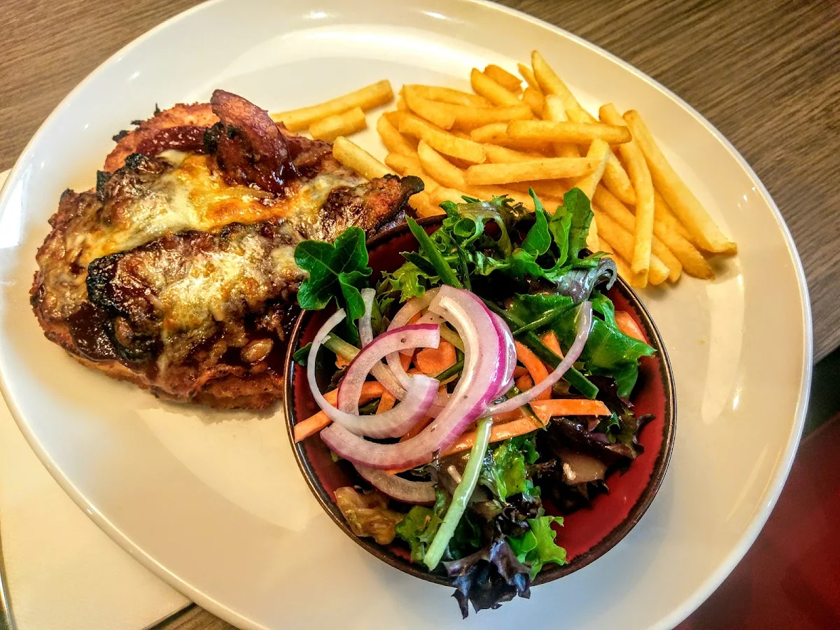 Hickory Smoked BBQ Parmi, The Sporting Globe Bar & Grill Ballarat