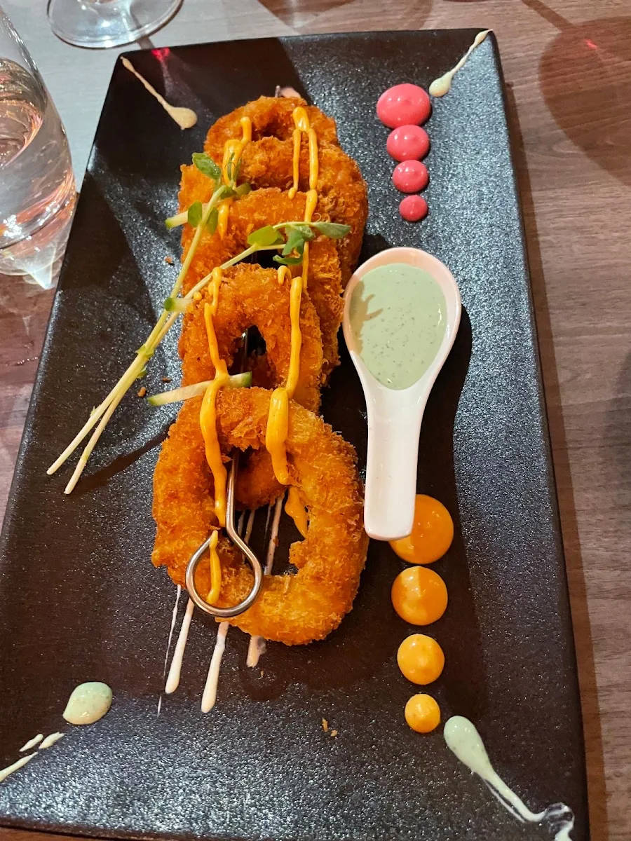 Crumble Squid Ring, Stonewater Indian Restaurant