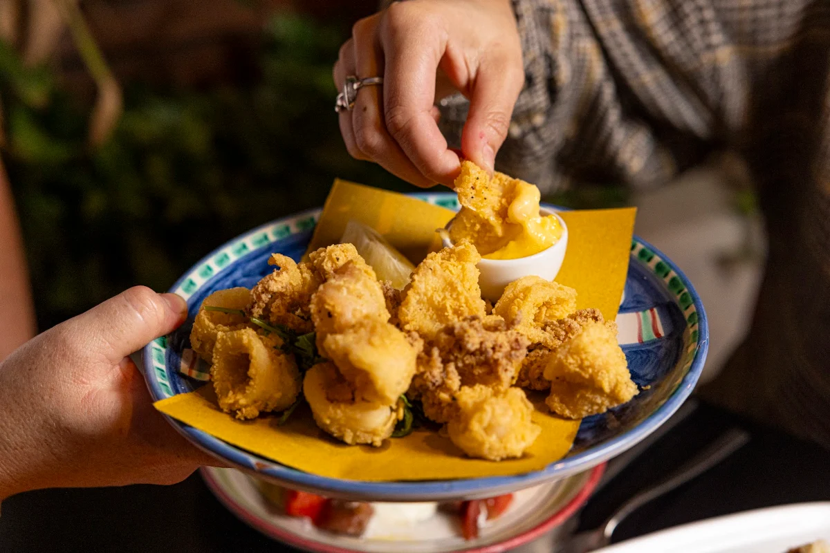 Calamari Fritti Lemon Aioli