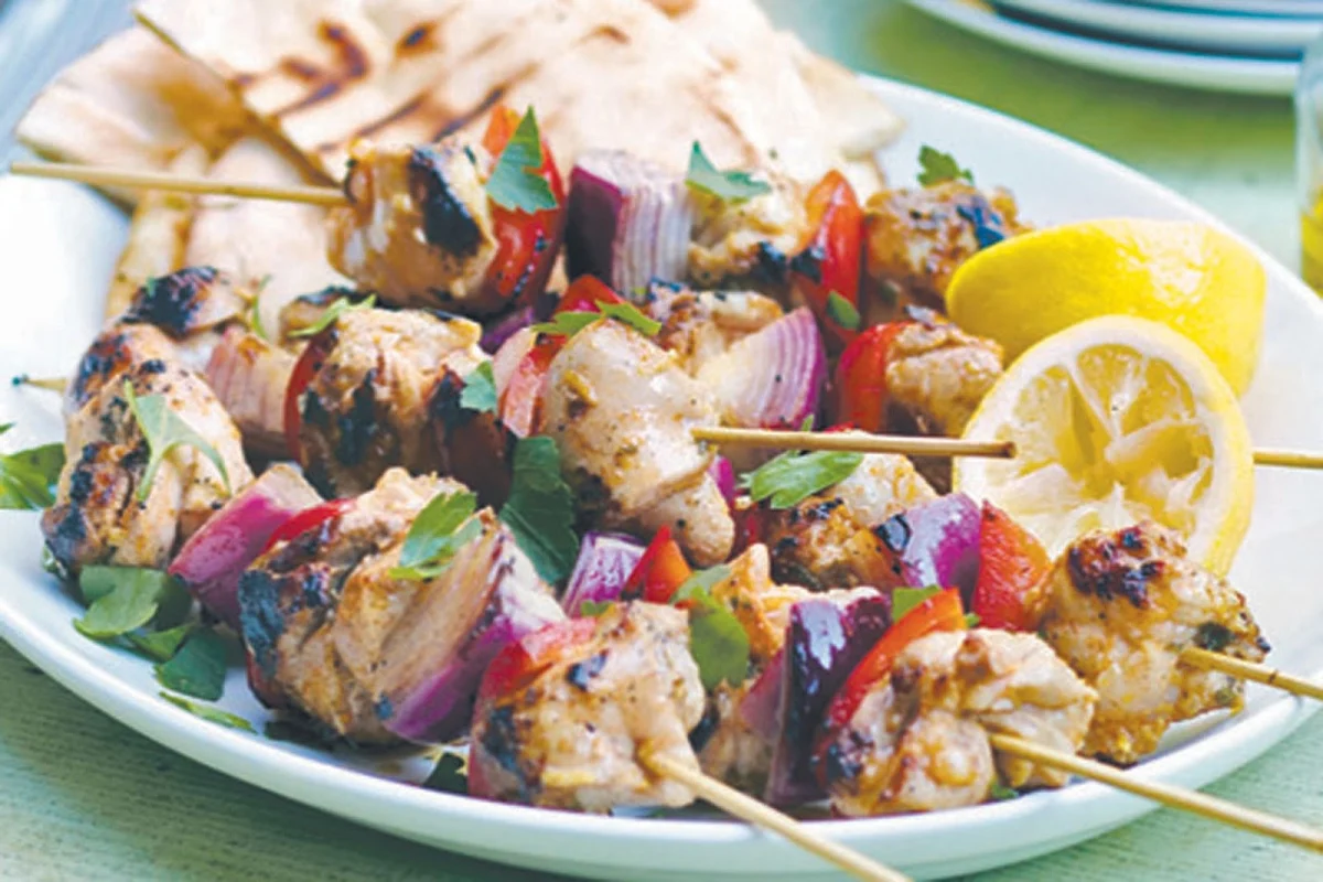 Lamb or Chicken Souvlaki