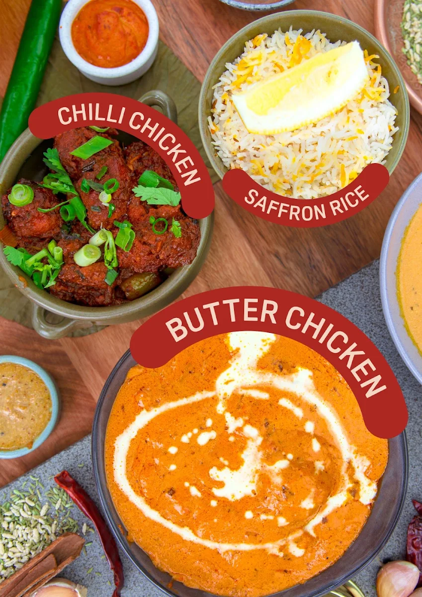 Butter Chicken, Chilli India On The Go
