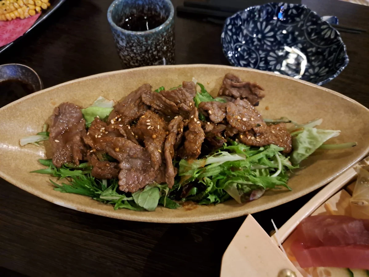 Beef Yakiniku Dish, GOEMON Japanese Restaurant