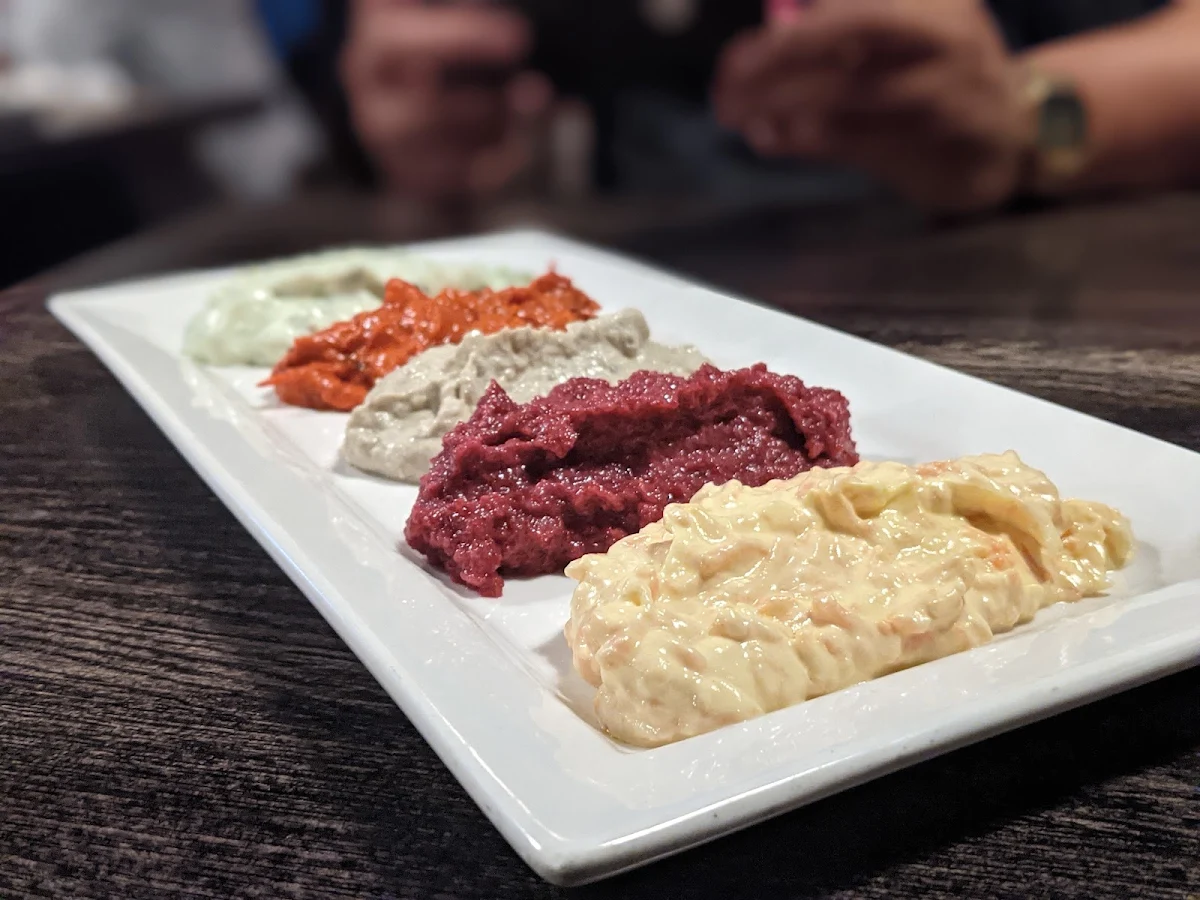Dips and Turkish Bread, Antalya Turkish Restaurant