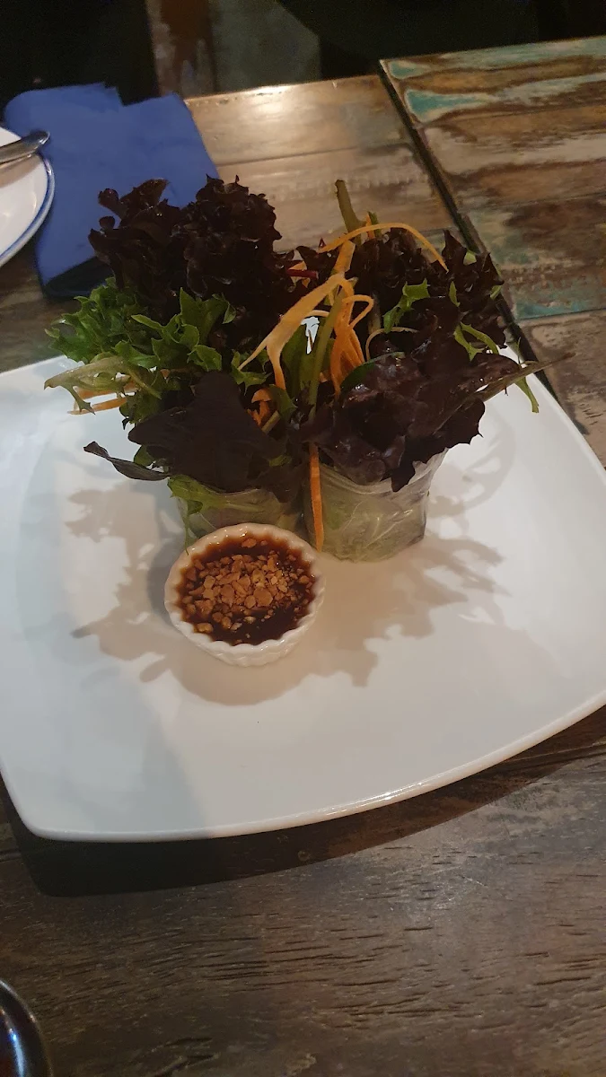 Duck Rolls, More Rice Haberfield