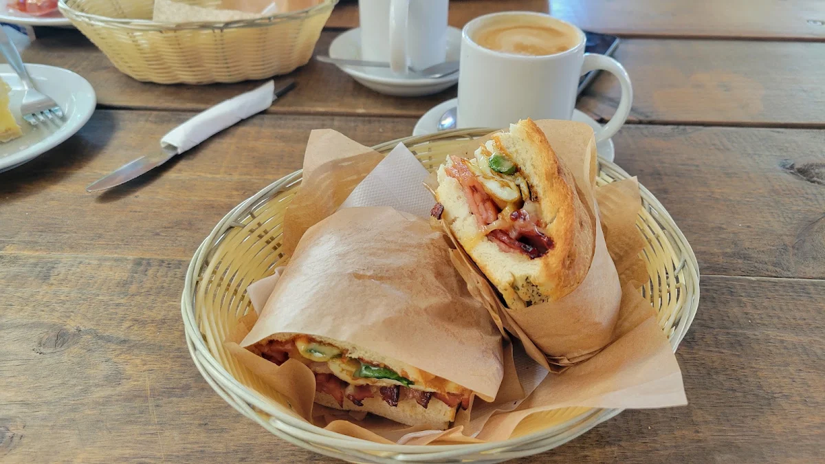 Egg and Bacon Roll, The Portarlington Bakehouse