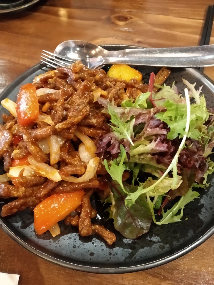 Chilli Beef, Au Lac Woden Vegan Cuisine