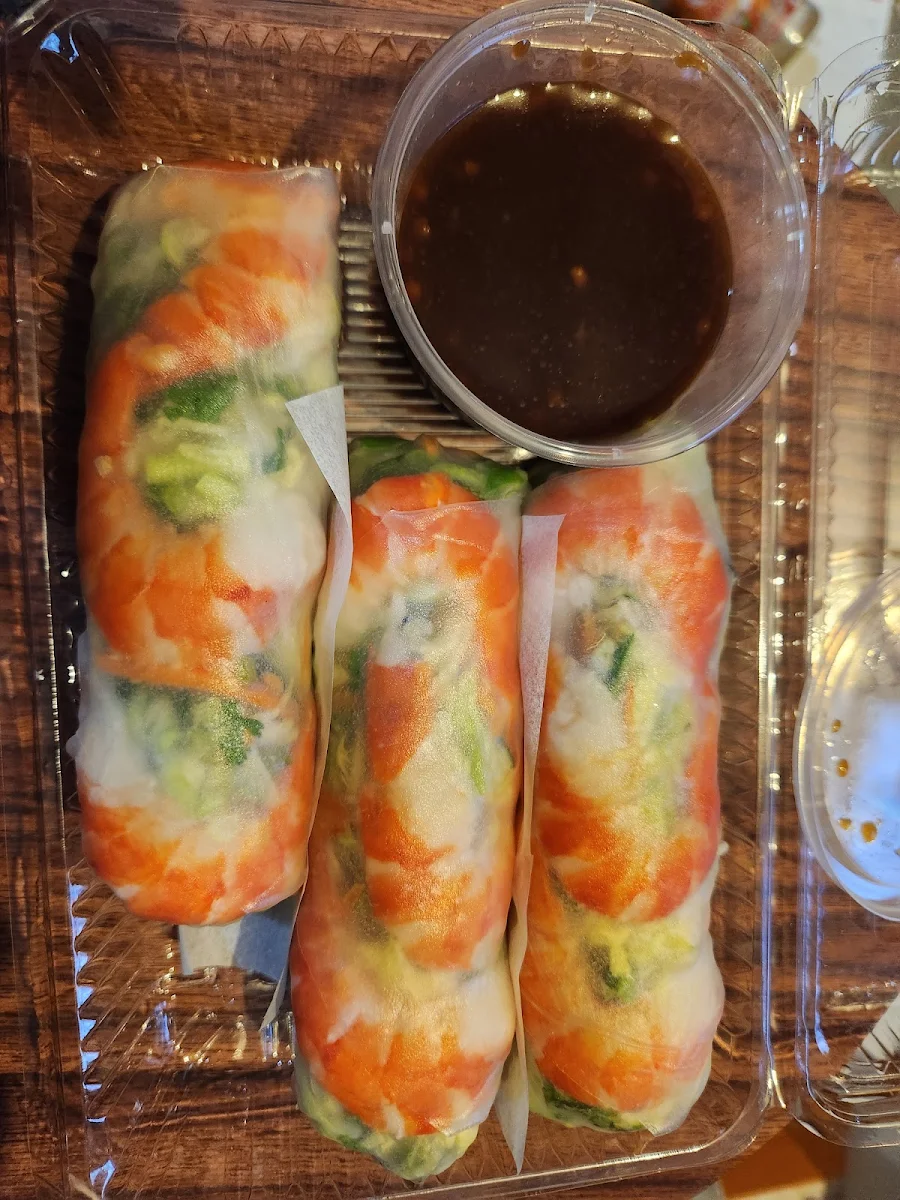 Fresh Vietnamese Spring Rolls