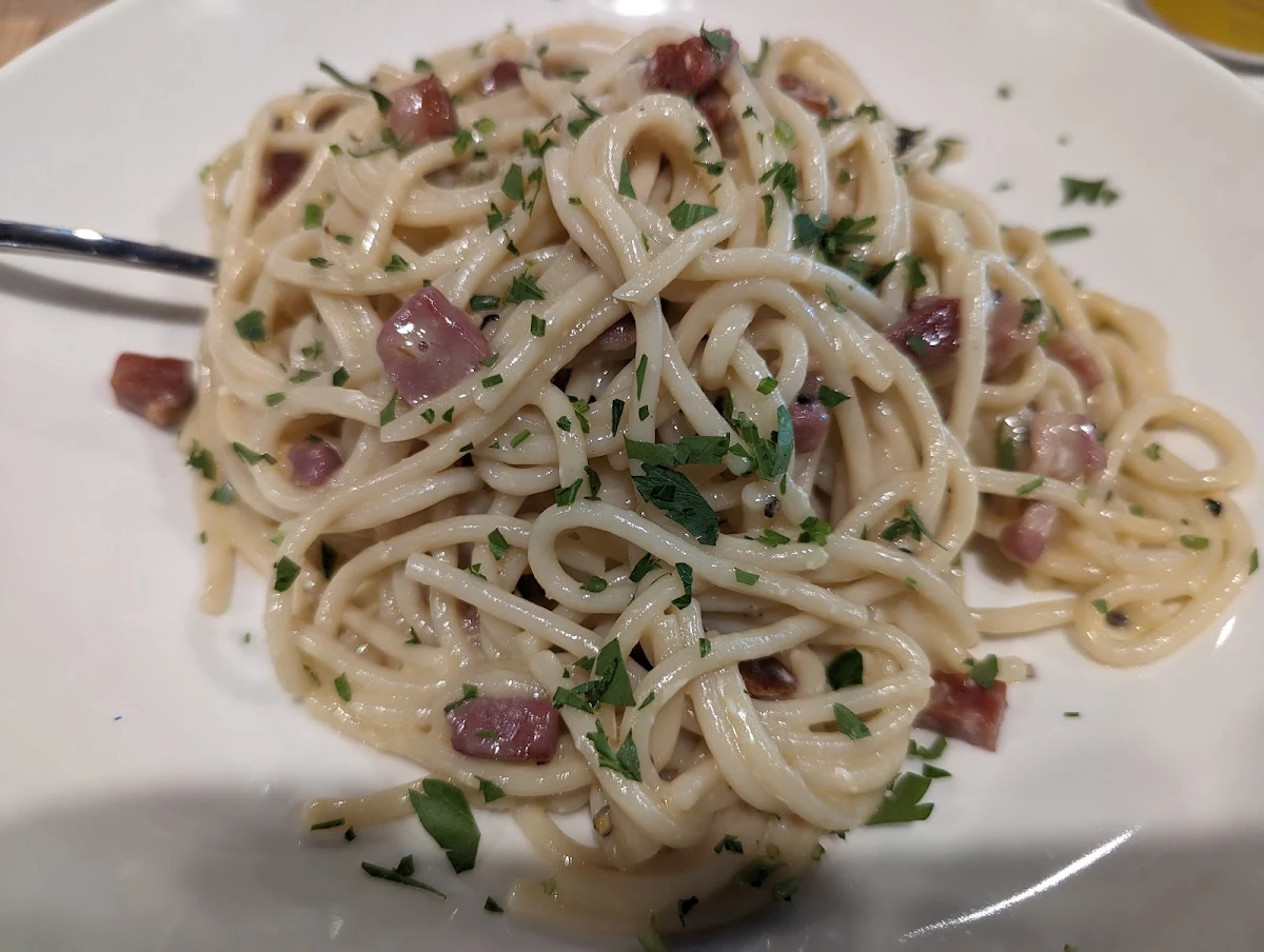 Spaghetti Carbonara Traditional