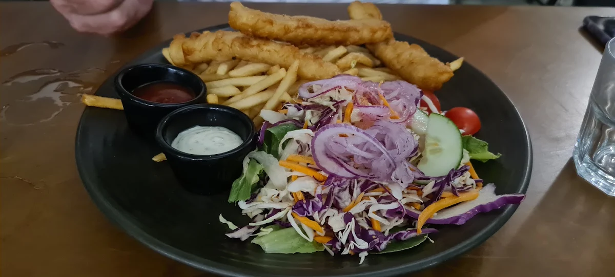 Drunken Fish & Chips, Enzo's on the Beach
