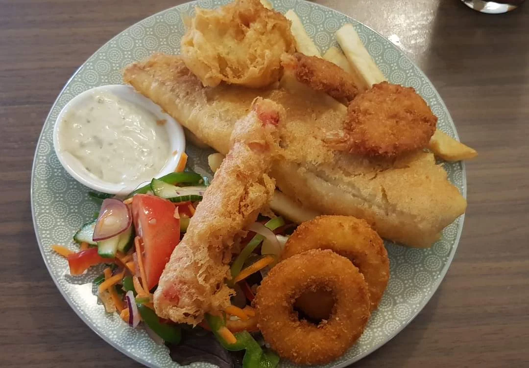 Fish and Chips, National Hotel