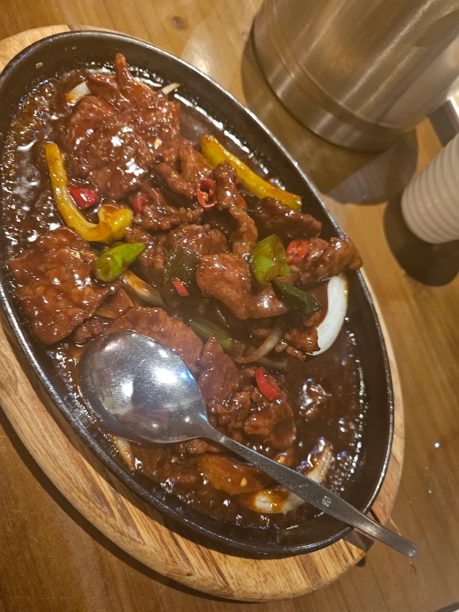 Mongolian Beef on Hotplate