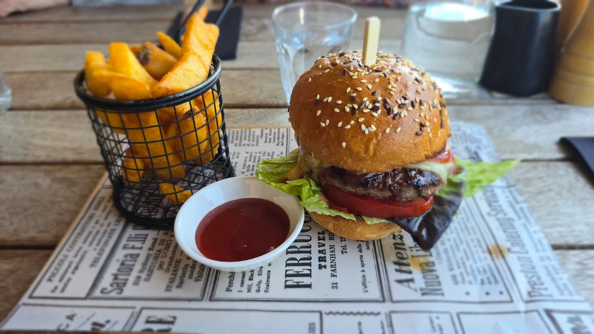 Wagyu Burger, Property of Little One