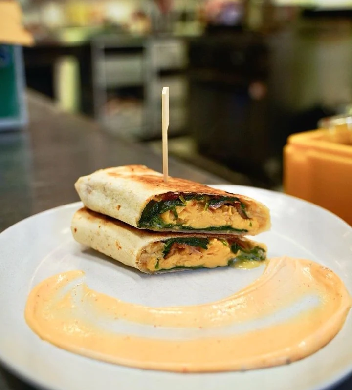 Breaky Wrap, HomeGround Coffee