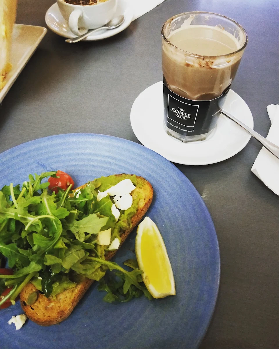 Smashed Avocado, The Coffee Club Marion