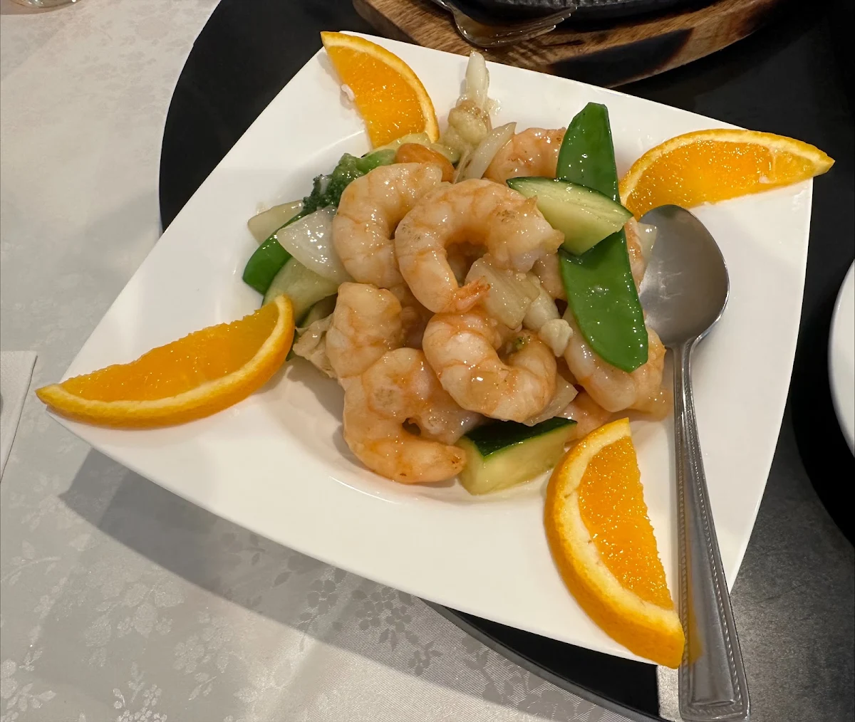 Garlic Prawn, Jade Pavillion Chinese Restaurant