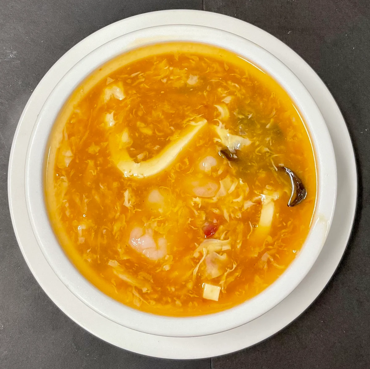 Hot Sour Combination Soup, Jade Pavillion Chinese Restaurant