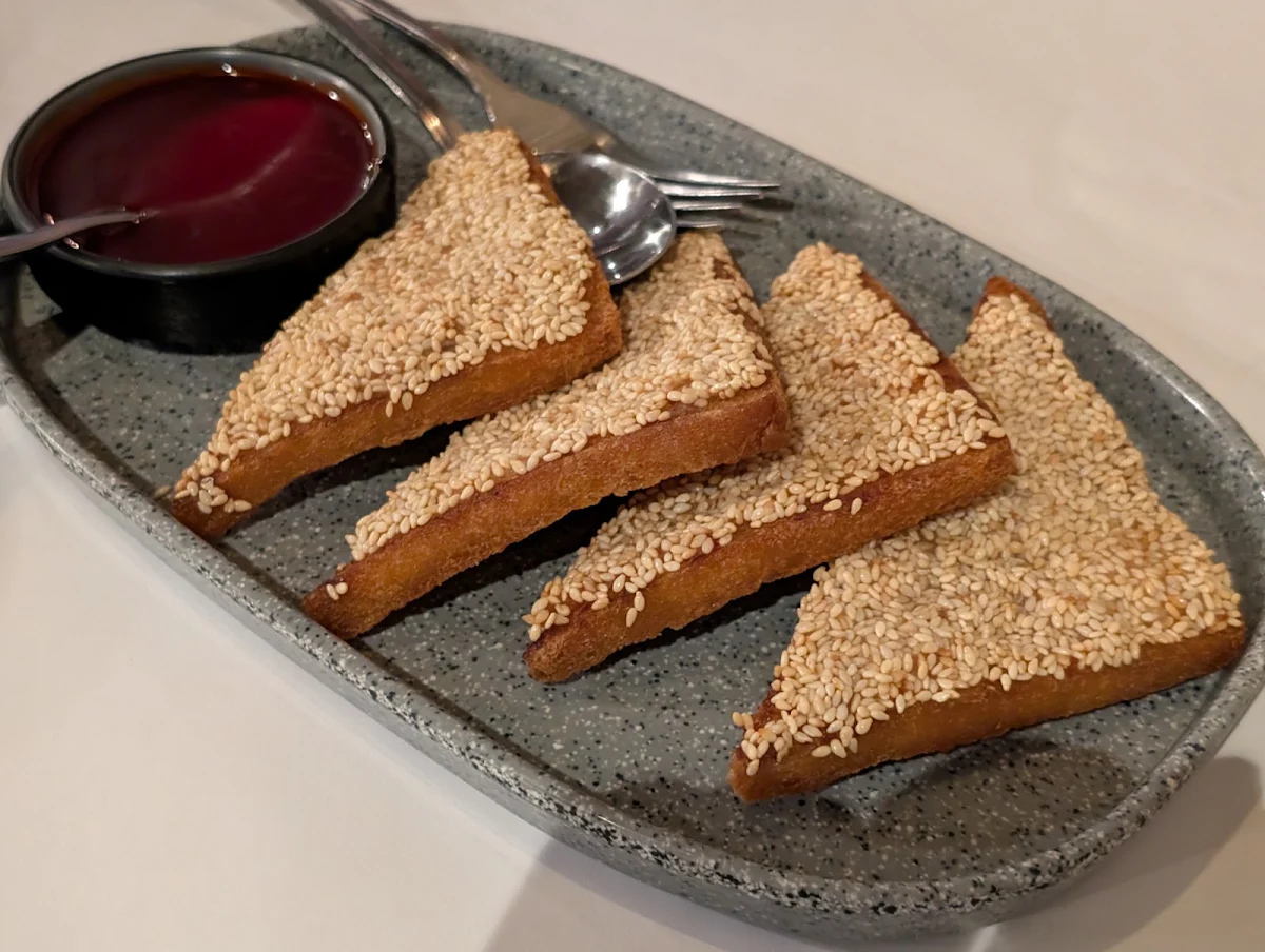 Sesame Prawn Toast, Don't Miss Out Chinese Cuisine