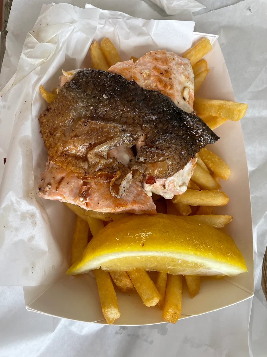 Flathead & Chips, The Deck on Parkyn