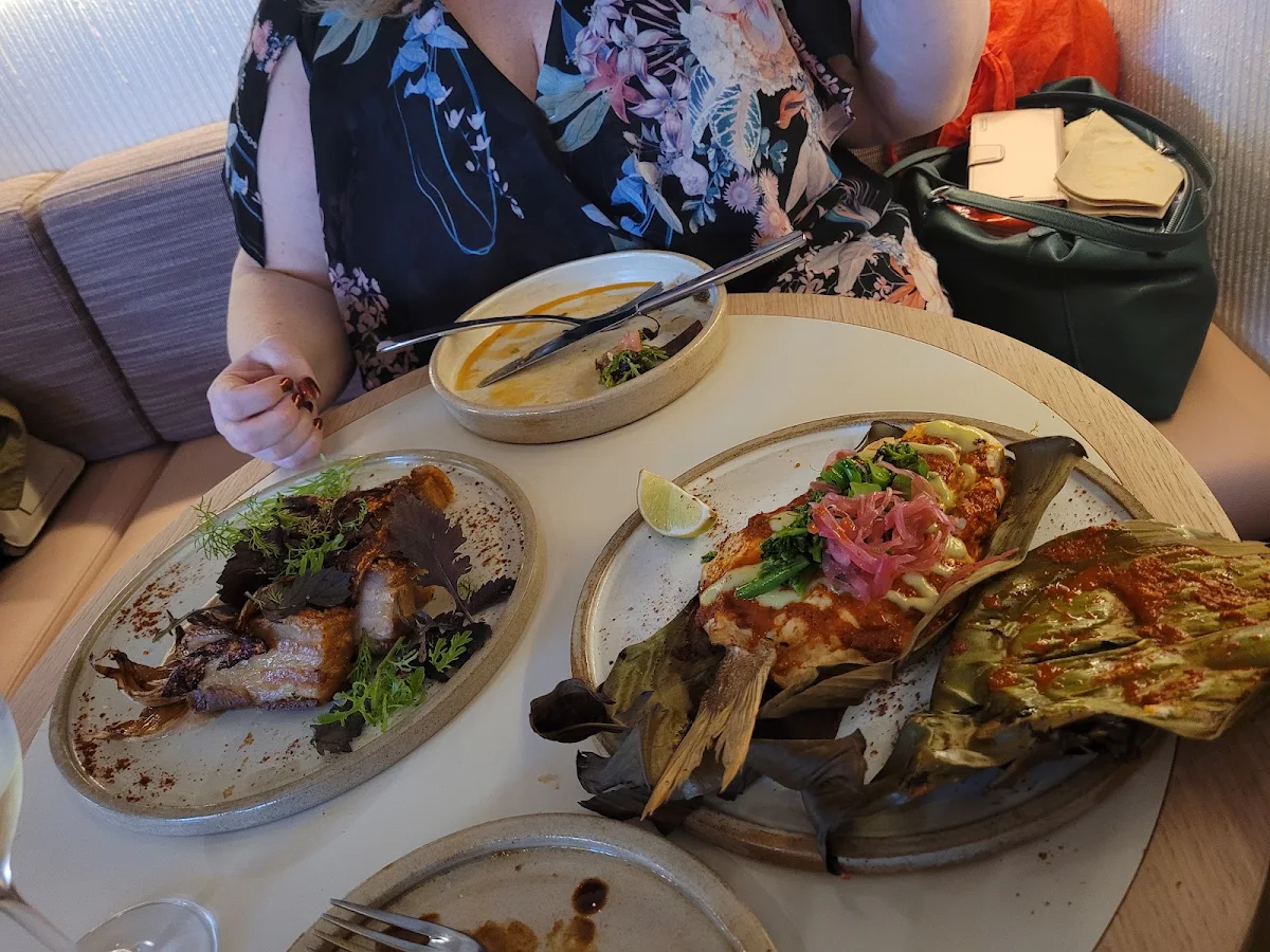 Pork Belly and Whole Snapper