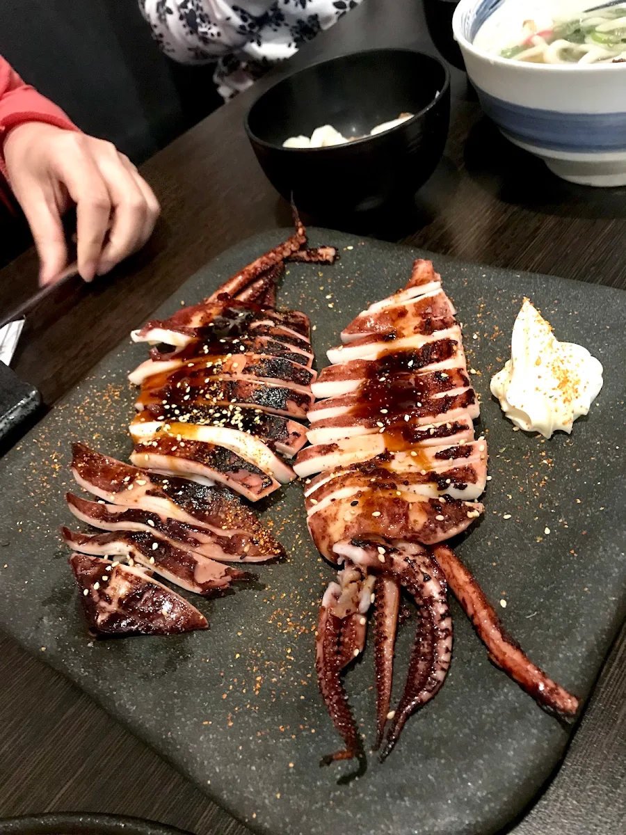 Grilled Squid, Sumeshiya Japanese Restaurant