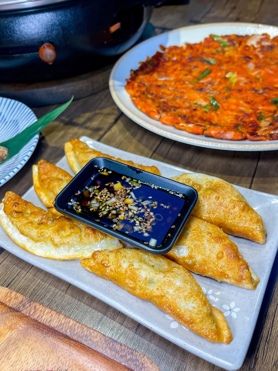 Pan-Fried Korean Dumplings