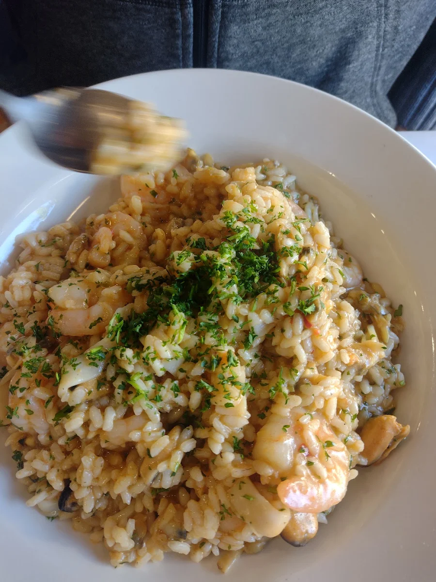 Seafood Risotto, Cafe Di Roma