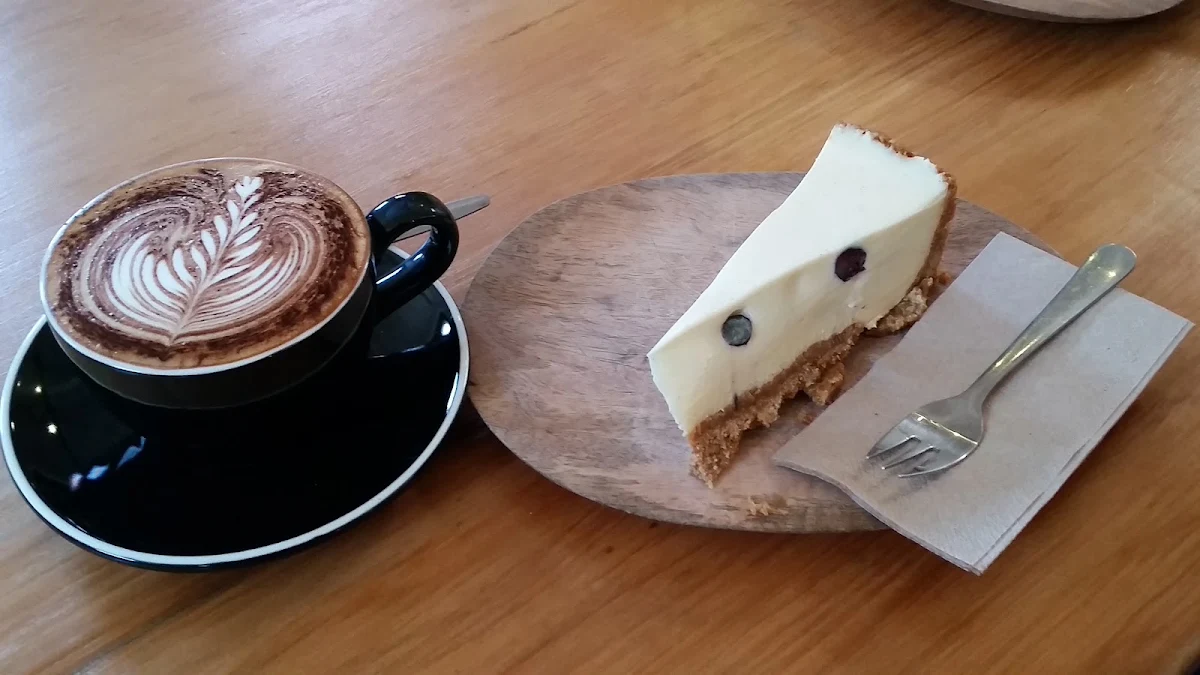 Vanilla Blueberry Cheesecake