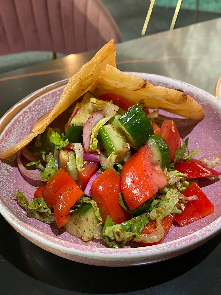 Fattoush Salad, Mecca Bah Sydney
