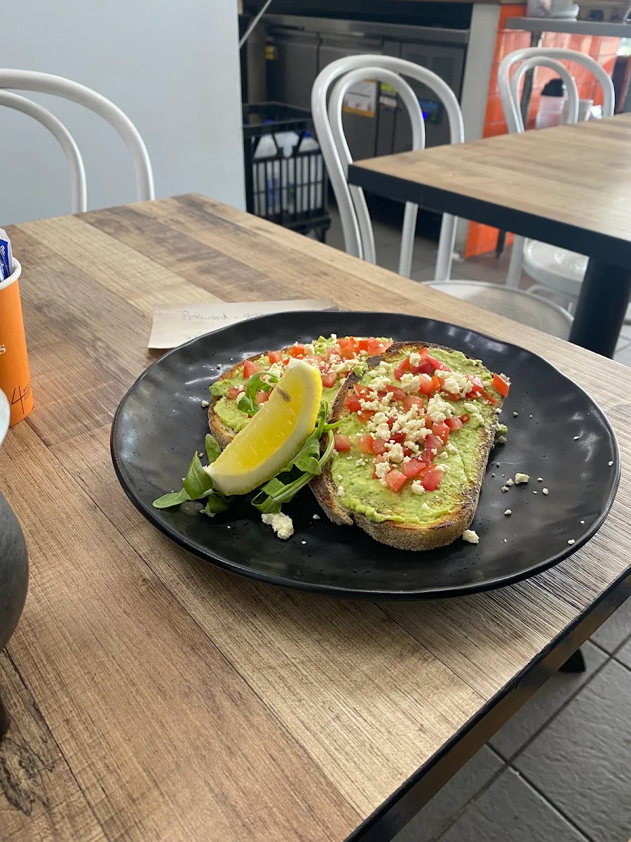 Smashed Avocado on Sourdough