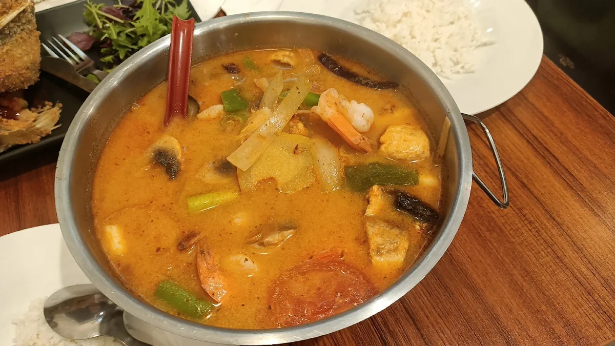 Sukkothai Tom Yum Soup Spicy