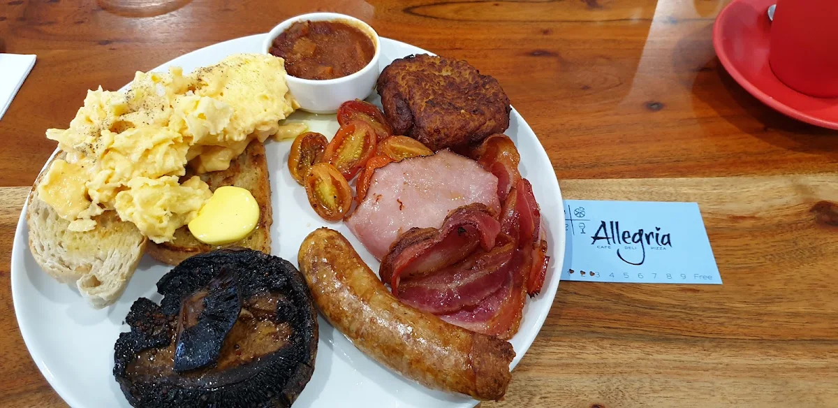 Big Breakfast, Allegria Cafe Deli Pizza