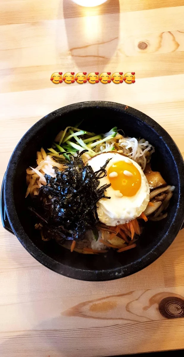 Beef Bibimbap, Hodori Korean Garden