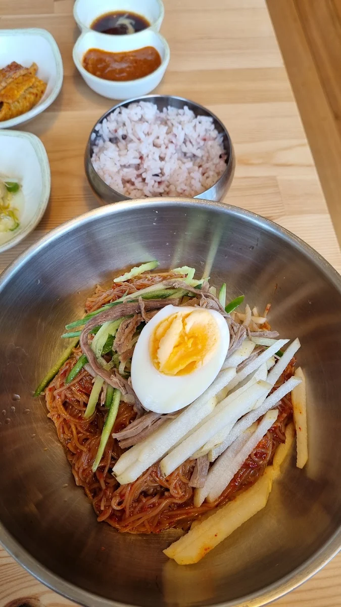 Cold Noodles, Hodori Korean Garden