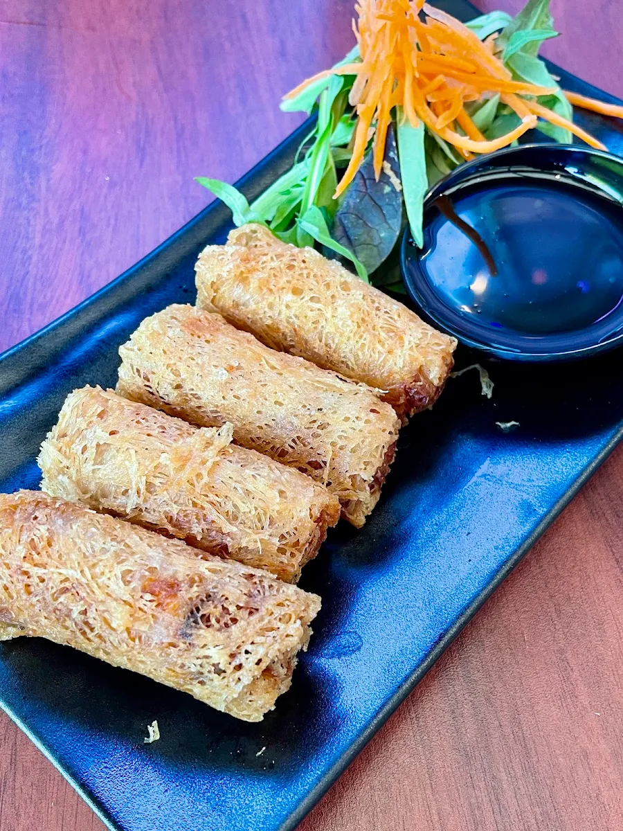 Crab and Prawn Spring Rolls