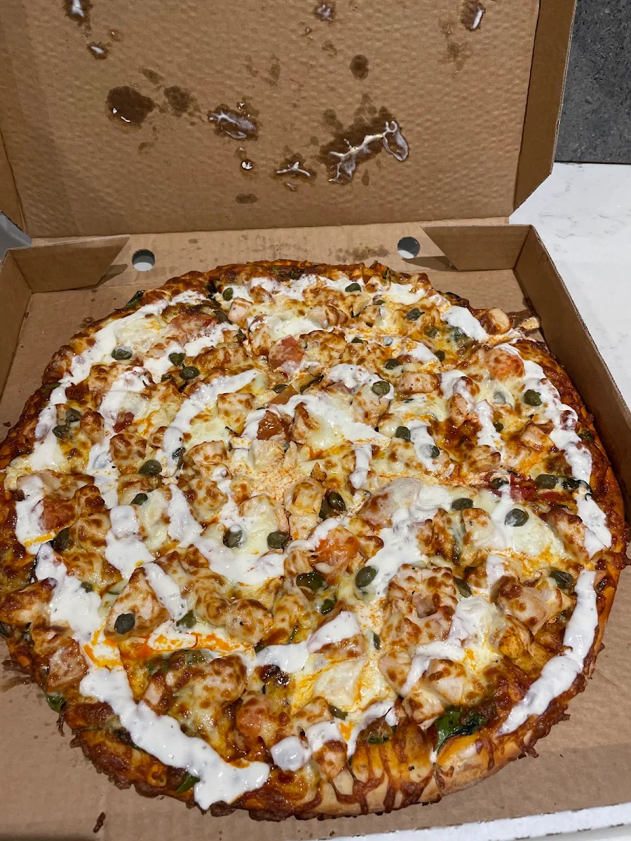 Tandoori Chicken Pizza