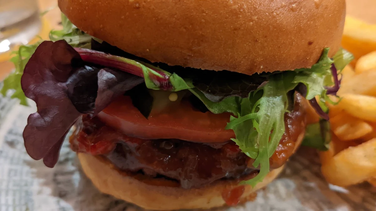Vegan Burger, The Duck