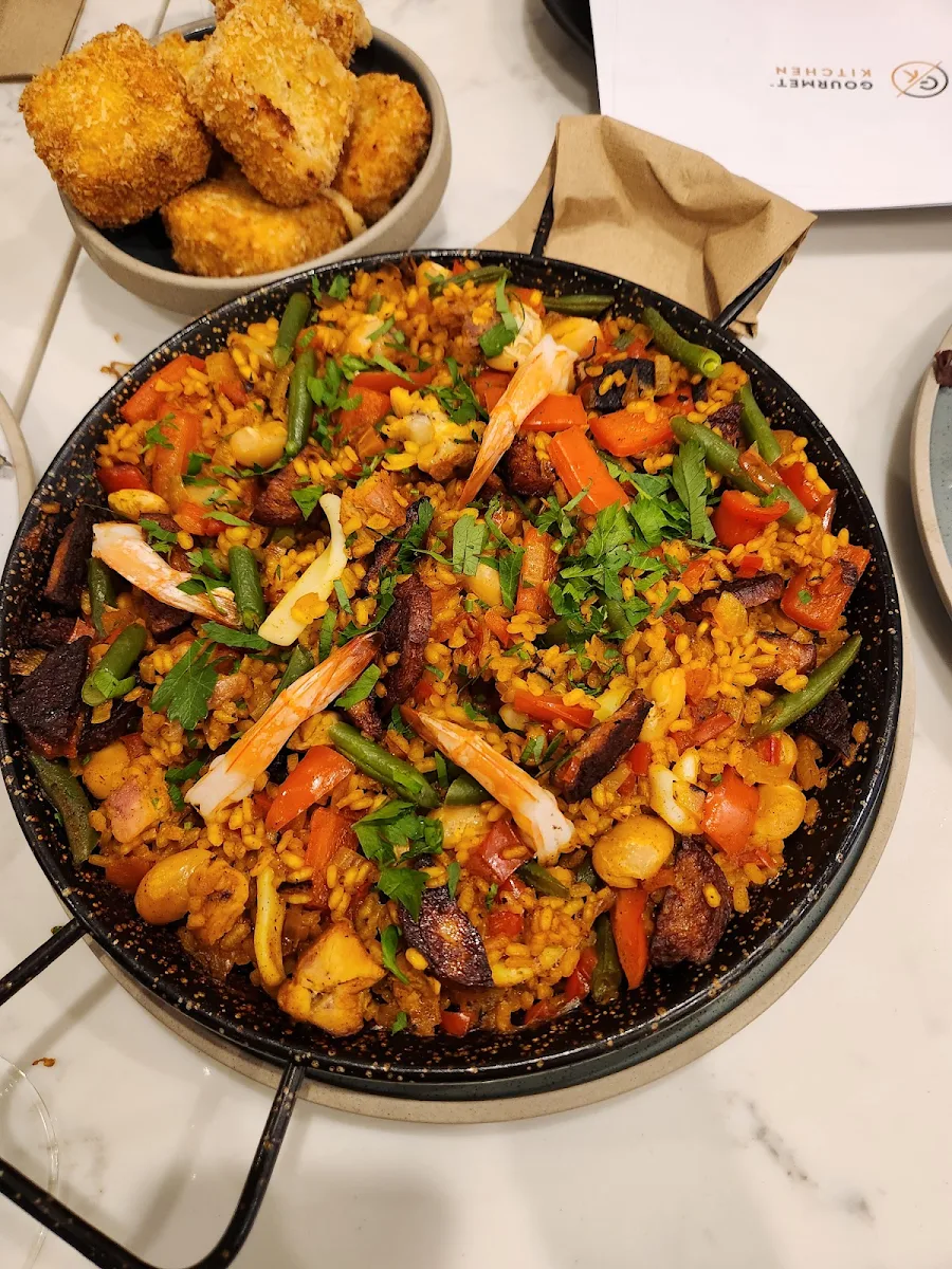 Paella with Everything
