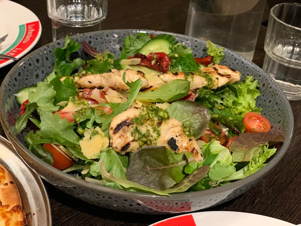 Chicken Pesto Salad