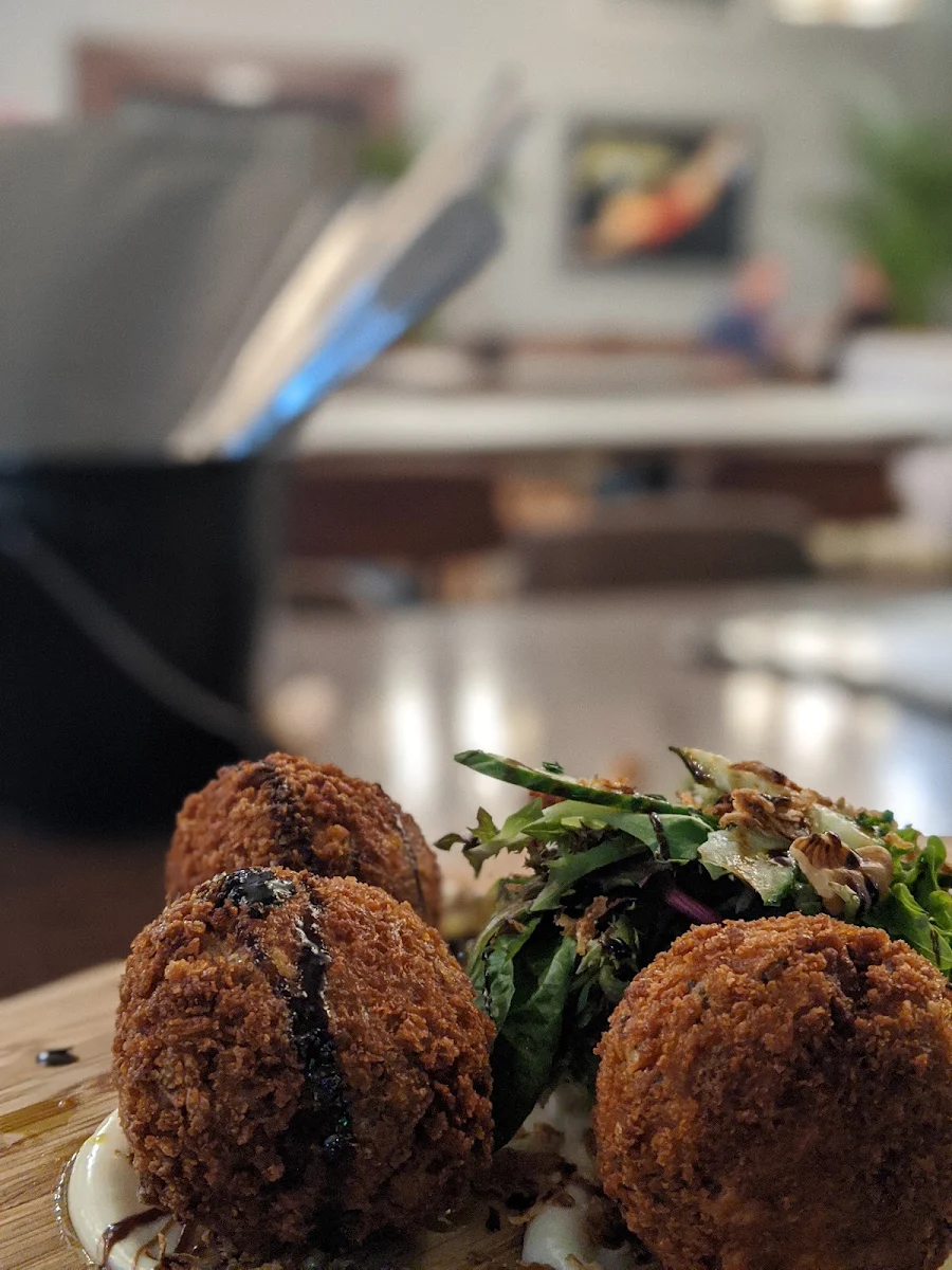Truffle Arancini, Great Northern Hotel Newcastle