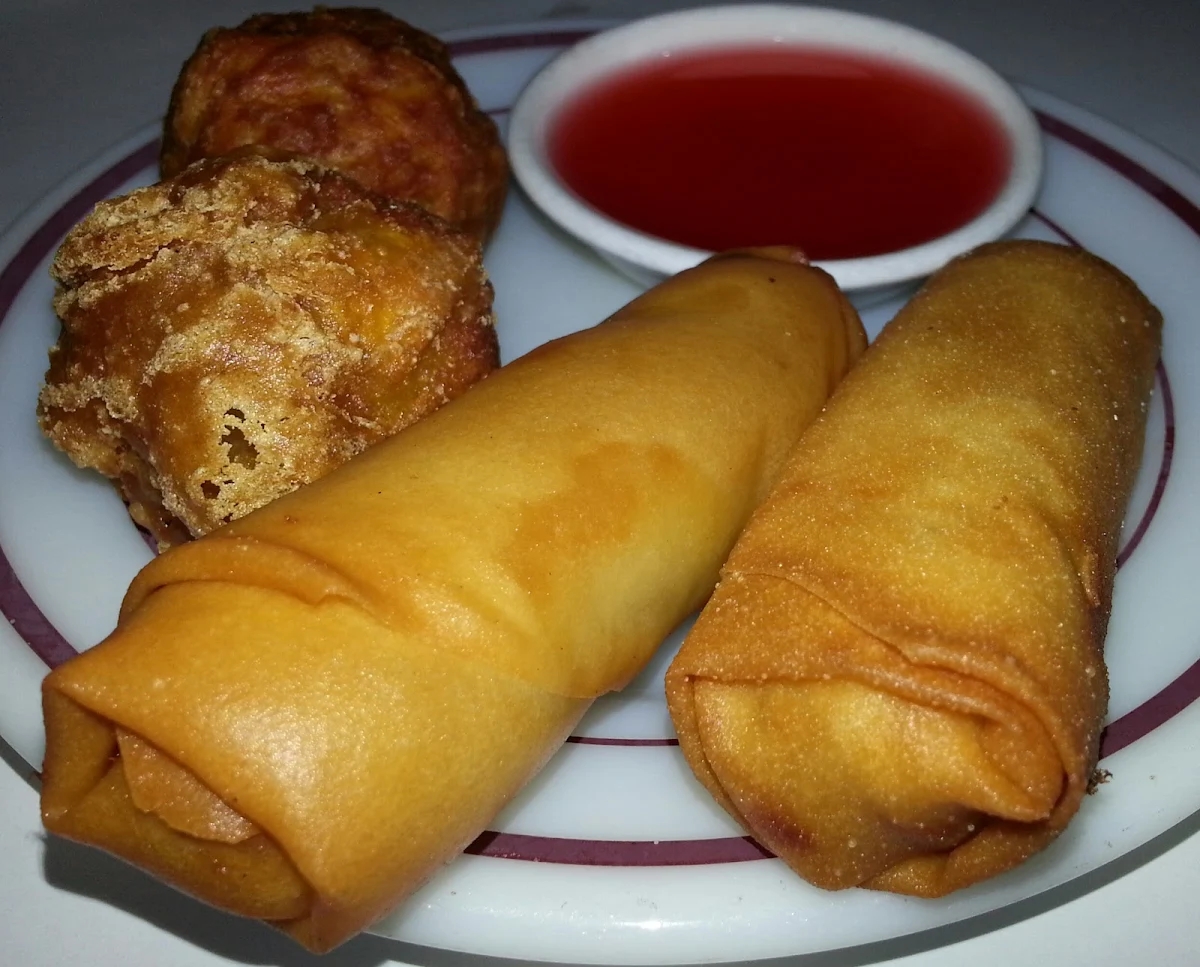 Deep Fried Vegetable Rolls, Golden Harbour Restaurant