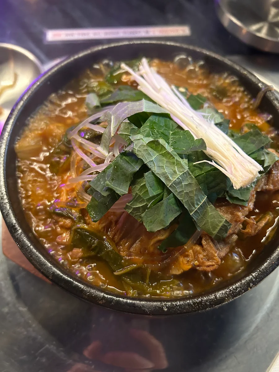 Spicy Pork Bone Soup