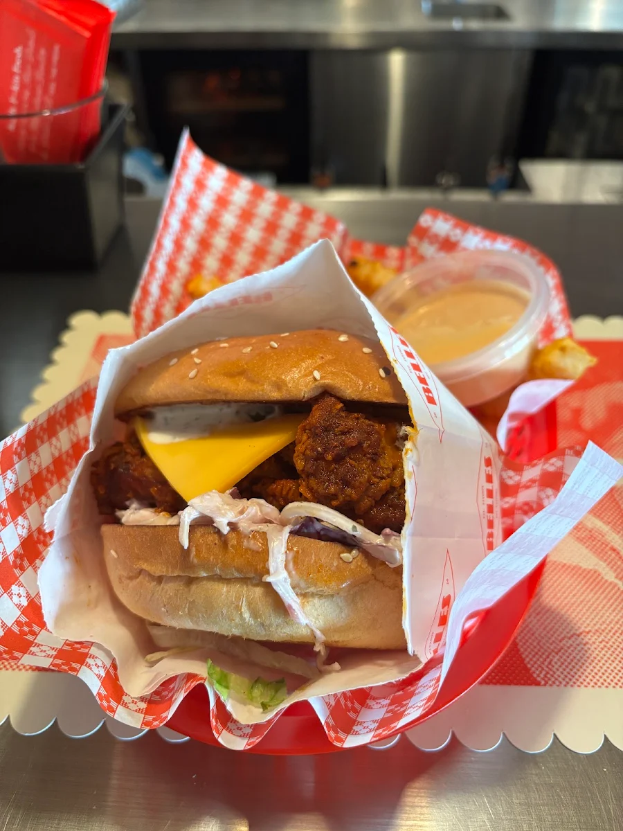 Fried Chicken Burger
