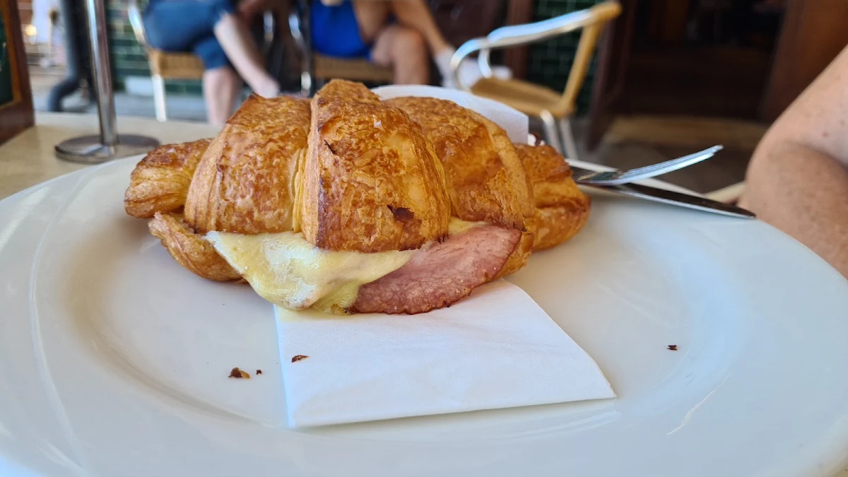 Ham and Cheese Croissant