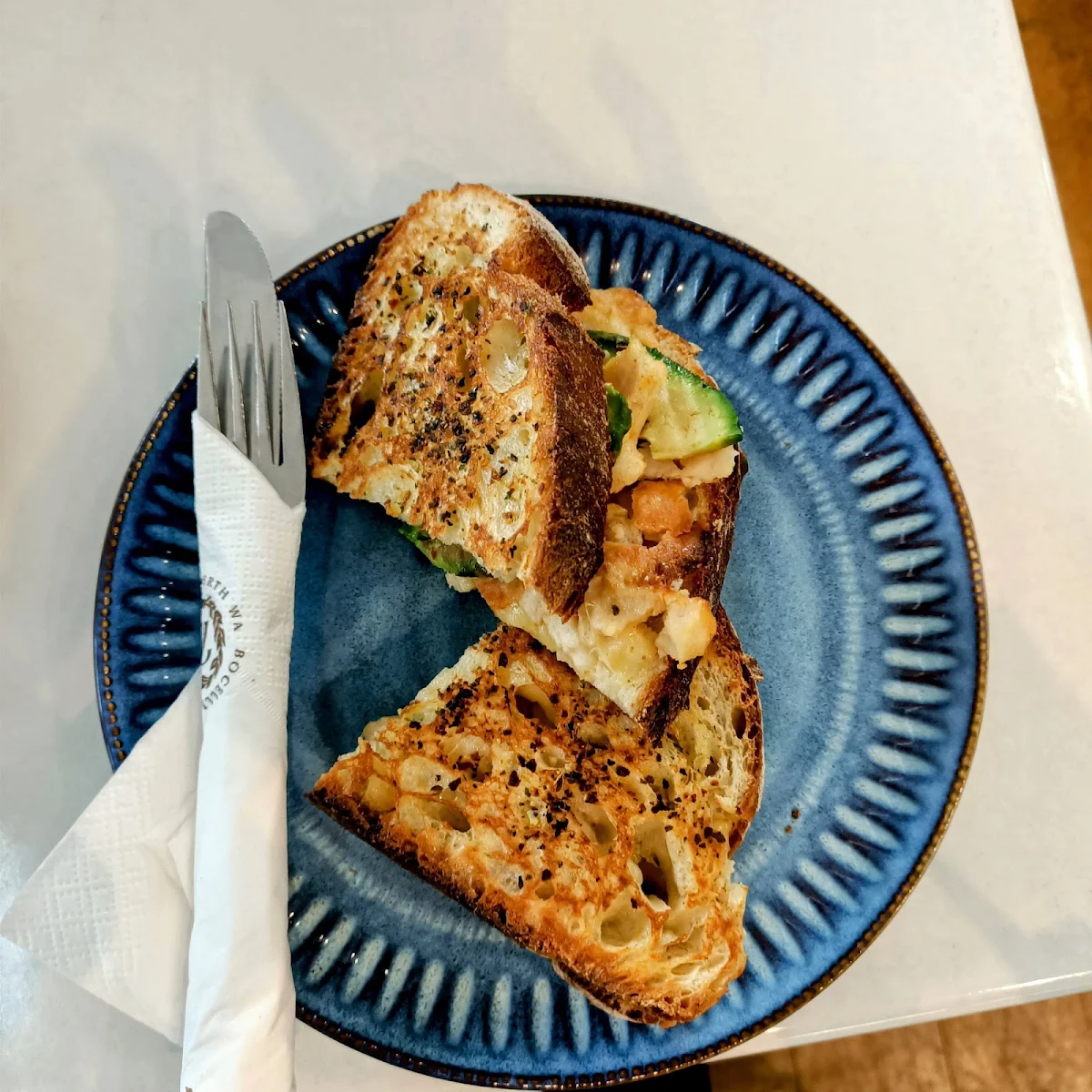 Caesar Salad Toastie