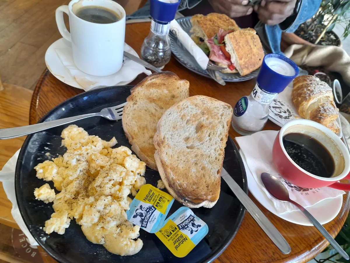 Scrambled Eggs and Toast