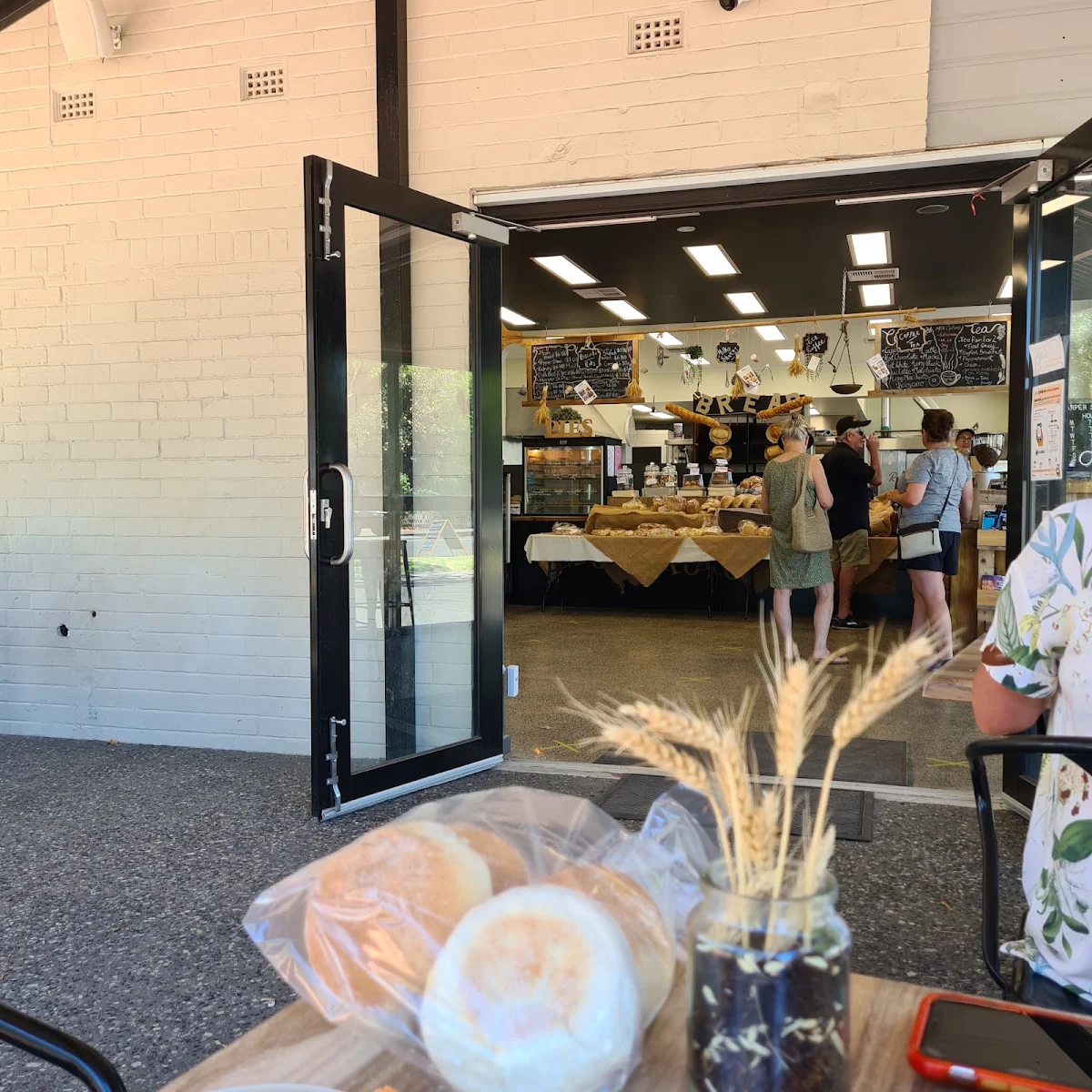Bread Rolls, Harper Street Bakery & Cafe