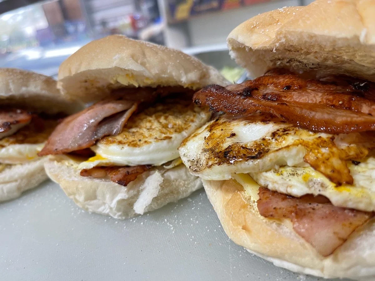 Egg Cheese and Bacon Rolls