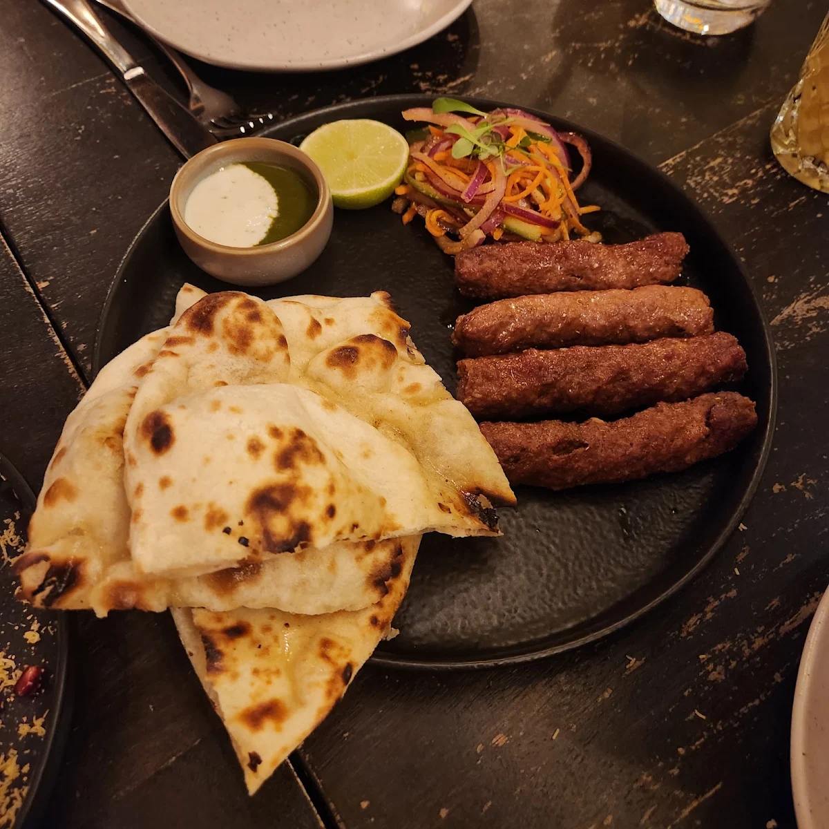Lamb Seekh Kebab, ISH