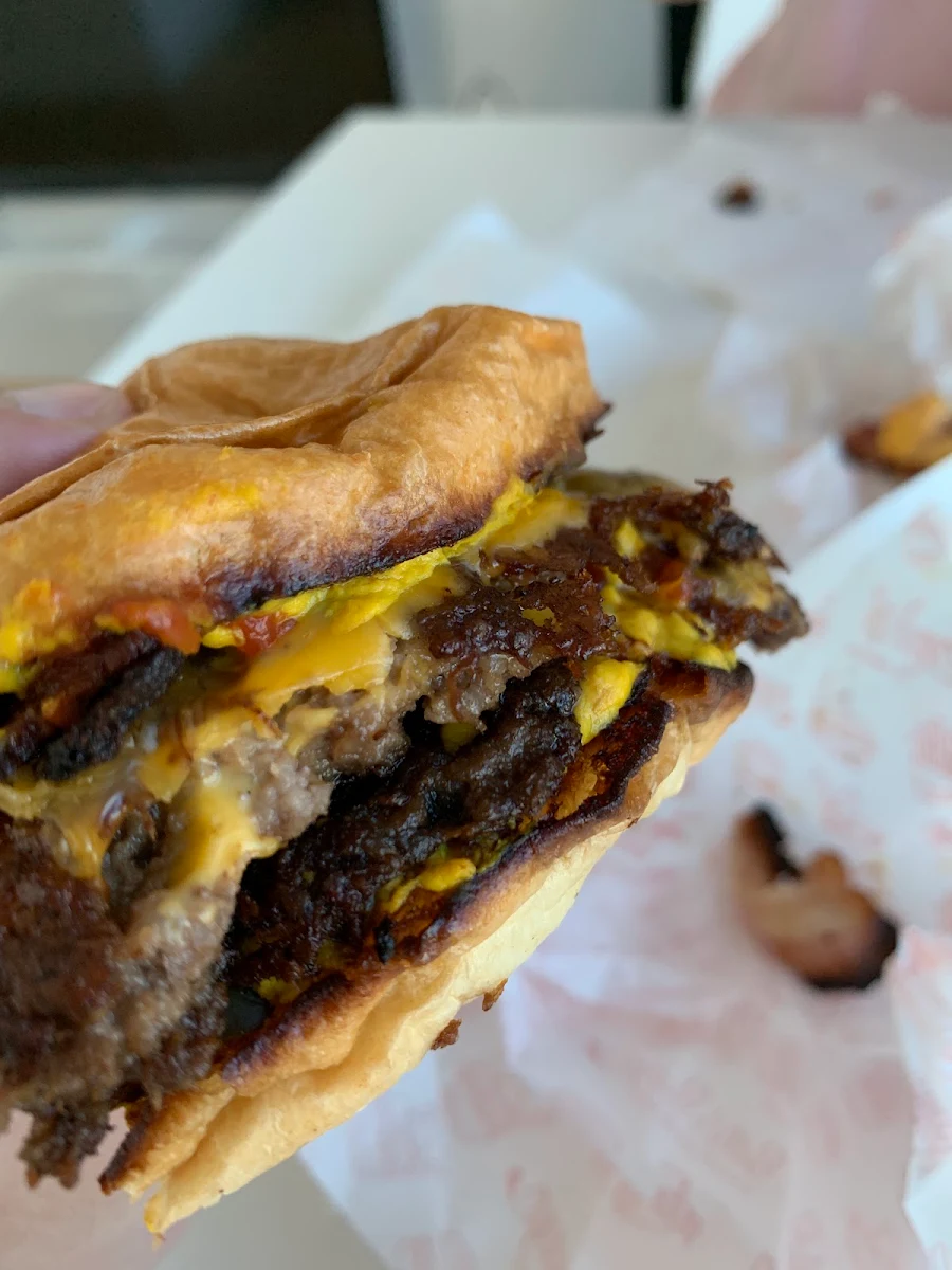 Three Cheese Burger